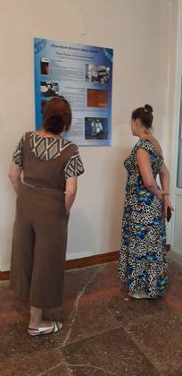 Жителей села  Приветное  очень вдохновила  выставка «Киммерия – фильм» представляет»