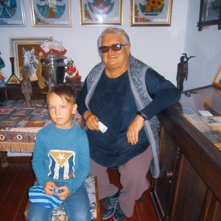 Н.В. Агеева с внуком Давидом приняли участие в акции