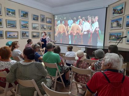 Научный сотрудник Марина Стамова рассказывает о концертном виртуальном зале в Литературно-художественном музее