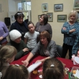 Мастер-класс от Елены Москаленко  во время проведения  акции «Ночь искусств» в Литературно-художественном музее