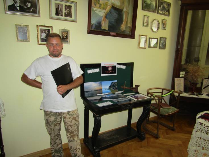 Евгений Ермаков, фотохудожник, автор работ на фотовыставке «Контрасты» в музее Марины и Анастасии Цветаевых