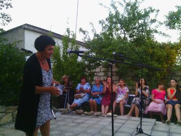 Впервые на фестивале выступила поэтесса из Беларуси Антонина Рудь