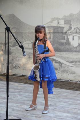 Елизавета Разживина (саксофон) г. Феодосия