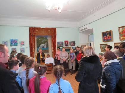 Встреча с мастерами декоративно-прикладного искусства в Литературно-художественном музее города Старый Крым