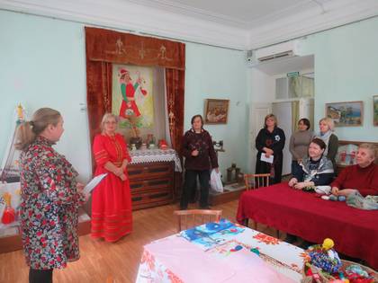 Вероника Чеканова на празднике Баба Марта