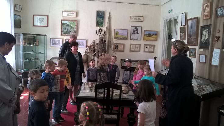для воспитанников детского сада состоялось занятие- экскурсия «Мир музея».
