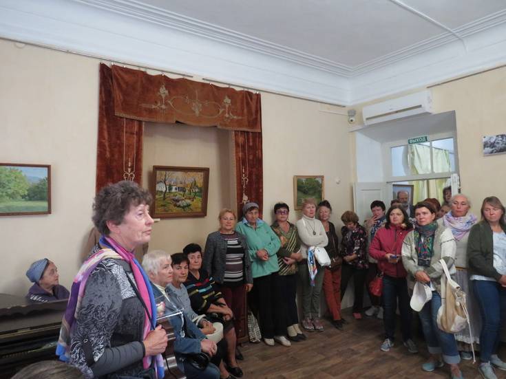 Открытие выставки «В двух измерениях», посвящённой 95-летию со дня рождения поэта Юлии Друниной