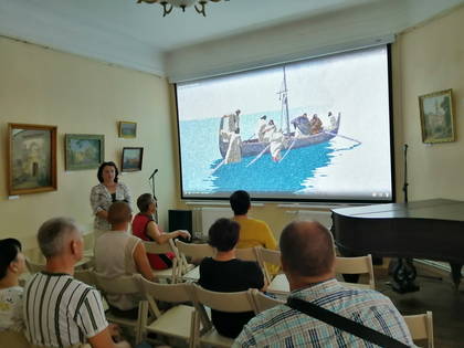 Сотрудники Литературно-художественного музея подготовили для зрителей  познавательную программу по страницам истории Крещения Руси