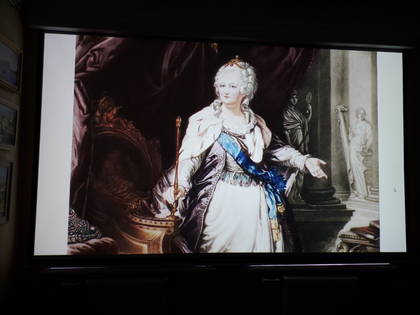 Кадр из документального фильма «Крымские каникулы Екатерины Великой» о знаменитом путешествии императрицы в Крым в 1787 году