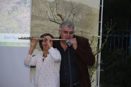 «Одна флейта на двоих» Татьяна Ларина и Владимир Серов играют джаз 