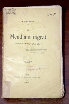 Роман Леона Блуа «Le Mendiant ingrant» («Неблагодарный нищий»)