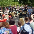 Ансамбль народного танца старокрымского Дома культуры представили музыкальную композицию 'Агармыш-хайтарма'.